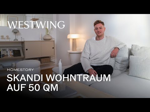 Kleine Räume platzsparend einrichten | Henriks kleine 2-Zimmer-Wohnung im Skandi Stil | Housetour