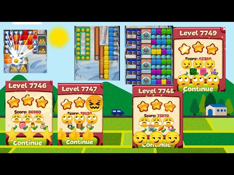 Toon blast Hard Levels 7046 7047 7048 7049 ✨ No booster?✨5 Free moves✨ toon blast Ads Android✨
