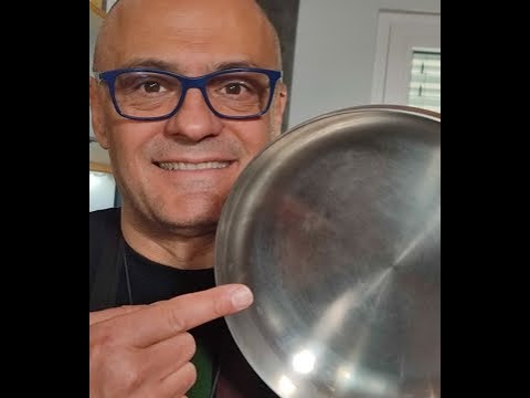 TU SAI USARE le PADELLE d'ACCIAIO senza fare attaccare il cibo? ECCO come usare le padelle d'acciaio