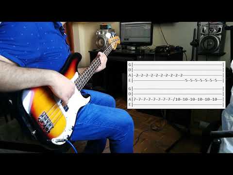 Stop Crying Your Heart Out (Oasis) | Bass cover with tabs