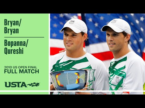 Bryan/Bryan vs. Bopanna/Qureshi Full Match | 2010 US Open Final