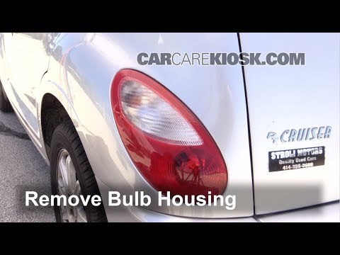 2001-2009 Chrysler PT Cruiser Tail Light Housing Removal