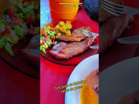 Restaurante Santo Antônio em Jatobá PE #jatoba #pernambuco #gastronomia