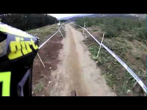 Duncan Riffle World Cup Downhill Mountain Bike, South Africa 2012.mov