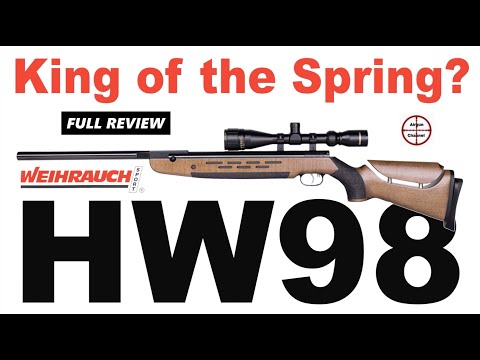 Weihrauch HW98 Air Rifle (Full Review) World's BEST Break Barrel? .22 Spring Pellet Gun