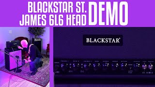 Video thumbnail for Blackstar St. James 6L6 Head 50w Guitar Amp Demo | Heid Music by Heid Music Co.