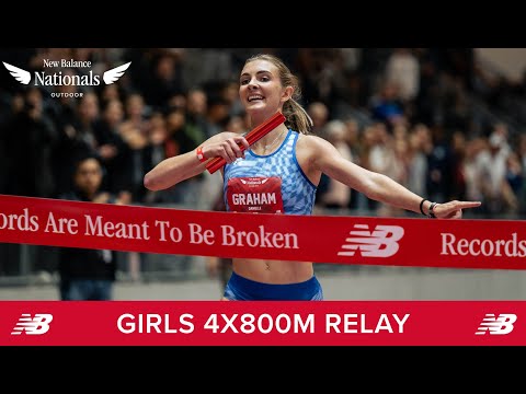 Girls 4x800m Relay - New Balance Nationals Indoor 2025