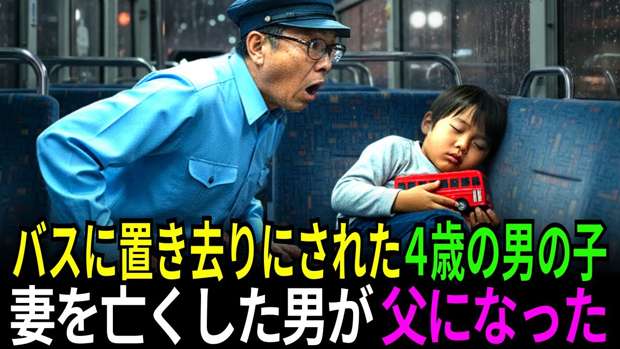 雨の夜、バスに置き去りにされた4歳の男の子。20年後、父となった運転手に届いた『最後のプレゼント』に涙が止まらない… |ラマ | 人生ストーリー |人生ドラマ