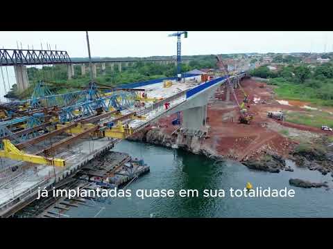 Vão central da ponte JK fechado #pontejk #estreito #dnit