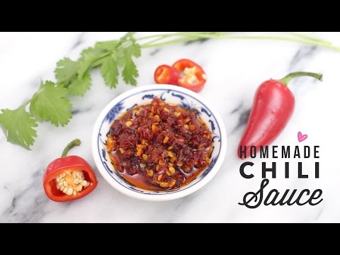 Easy Chinese Chili Sauce Recipe (辣椒酱 Làjiāo jiàng) // Collab with Entertaining with Beth