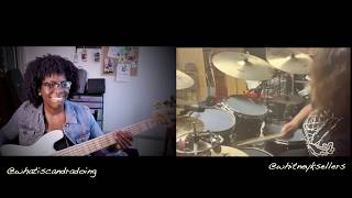 Clouds - Chaka Khan (Bass and Drum cover)