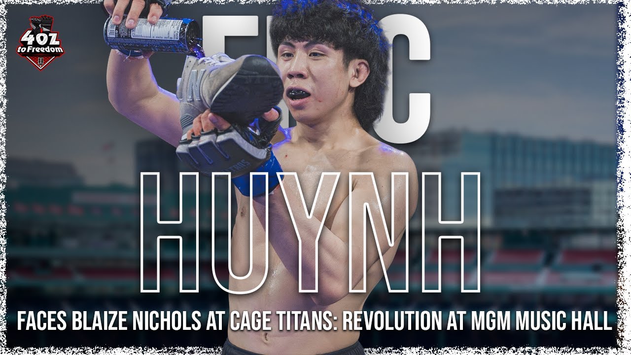Eric Huynh talks Manga to MMA journey and fighting at Fenway for Cage Titans: Revolution