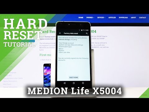 How to Factory Reset MEDION Life X5004 – Erase All Content & Settings