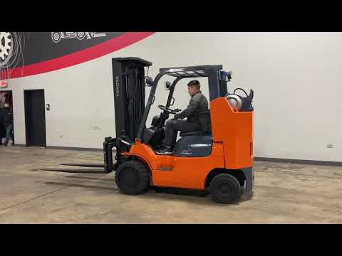 2013 Toyota 7FGCU35-BCS (American Environmental container) demo