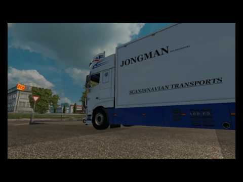 [ETS2]Euro Truck Simulator 2 DAF Flower Shuttle V1.25