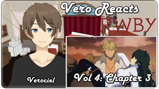 RWBY Volume 4 (Chapter 3 - Of Runaways and Stowaways) | BOAT | Vero Reacts