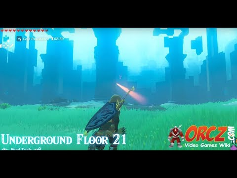 Breath of the Wild Trial of the Sword Final Trials Floor 21 Gameplay Walkthrough