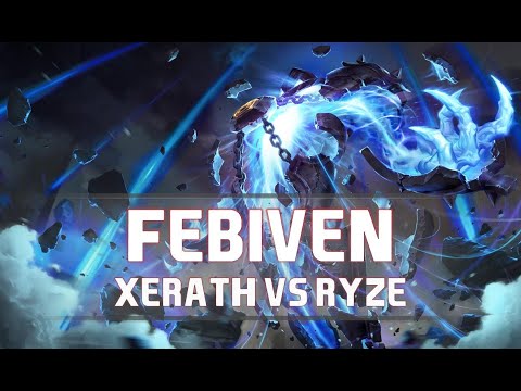 Febiven as Xerath vs Ryze - S8 MID Ranked Gameplay