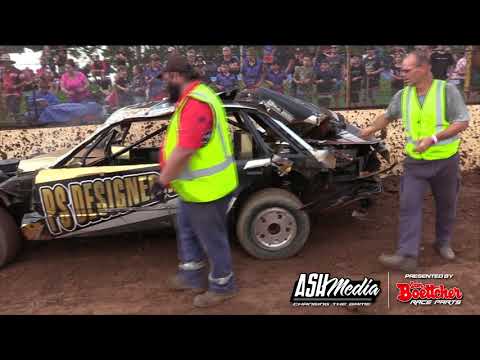 Modified Sedans: Mick Shelford Rollover - Kingaroy Speedway