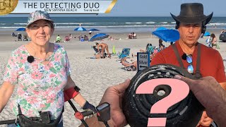 Found Charm and Treasures Metal Detecting New Smyrna Beach Florida | The Detecting Duo S04E19