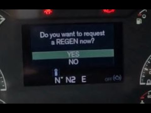 So starten Sie eine Parkregeneration bei einem VOLVO VNL-Lkw (2023)