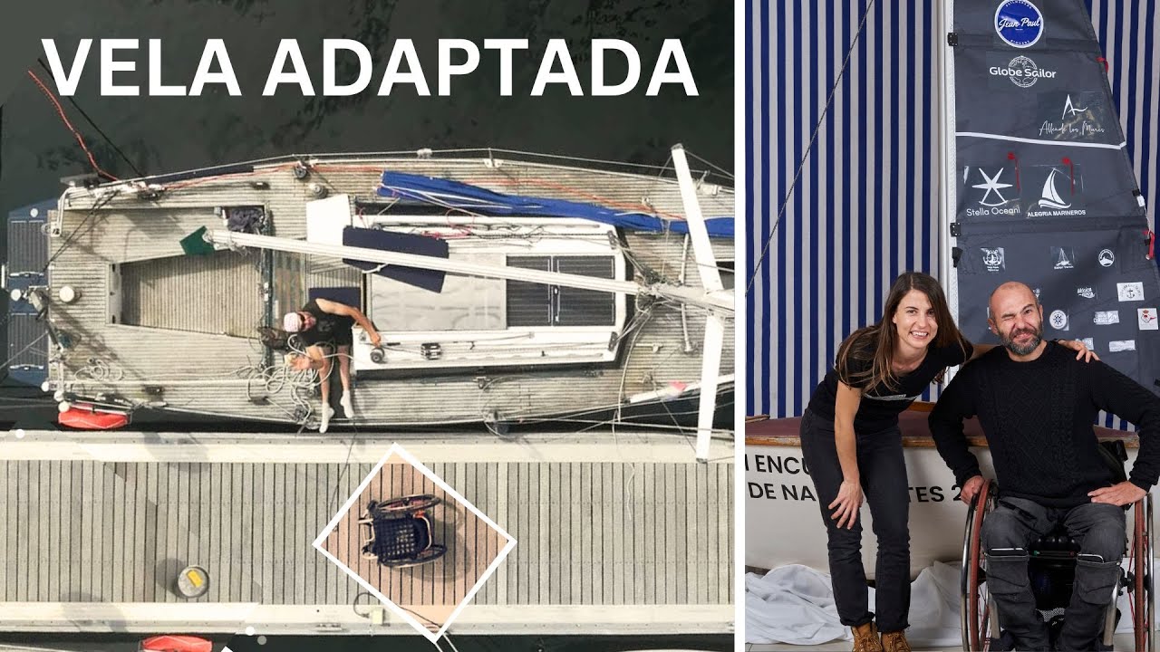 👨‍🦽 Adaptive sailing ⛵ Manel shows us his sailboat Ktarsis