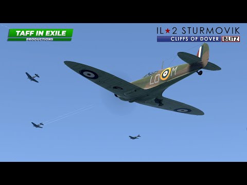IL-2 Cliffs of Dover Blitz |  Hurricane / Spitfire | Check Flight & First Bomber Raid