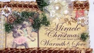 Victorian Vintage Christmas Hanging OrnamentTutorial