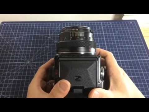 Check of  zenza bronica ETR-C medium format film camera w/ zenzanon lens