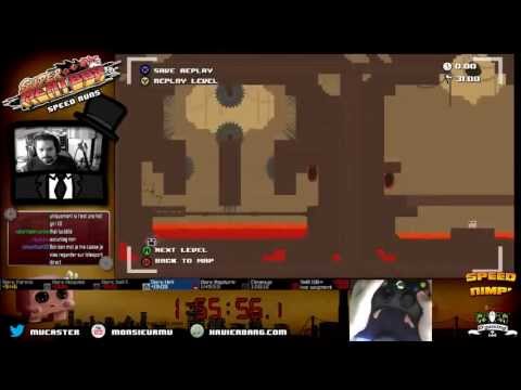 [Ep#15] Speed Nimp' du 06/07/2013 - Super Meat Boy 106% en live par MisterMV