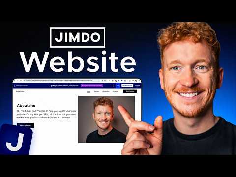 Jimdo Website Builder Tutorial (2026) – How to build a Free Website with Jimdo