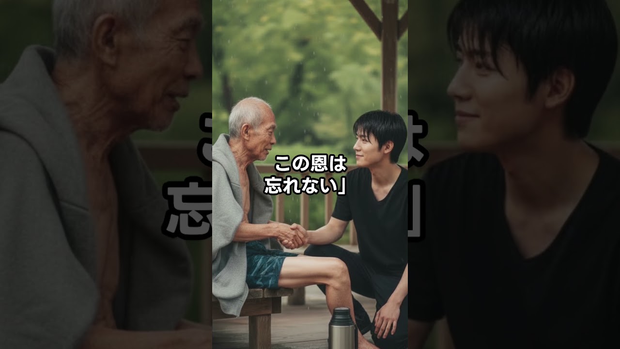 「服もプライドも脱がされた…」78歳の老人を妹想いの貧乏大学生が助ける、翌日、学校中で大騒ぎの事態に