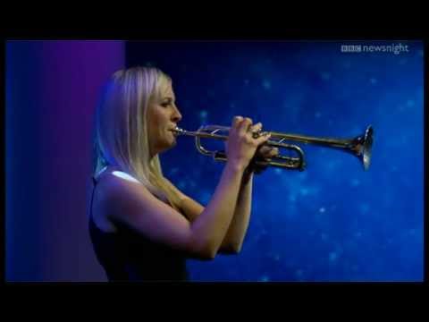Newsnight Proms preview:  Alison Balsom and Tom Poster
