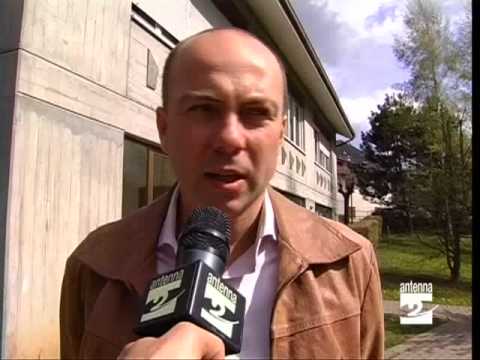 Songavazzo scultore Giovan Maria Benzoni Antenna 2 TV 18/04/09