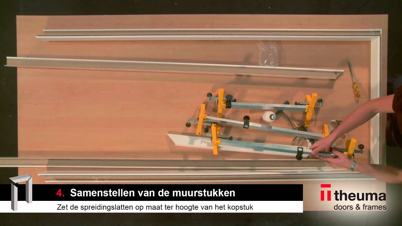 Montage-instructie Theuma opdek deurgehelen