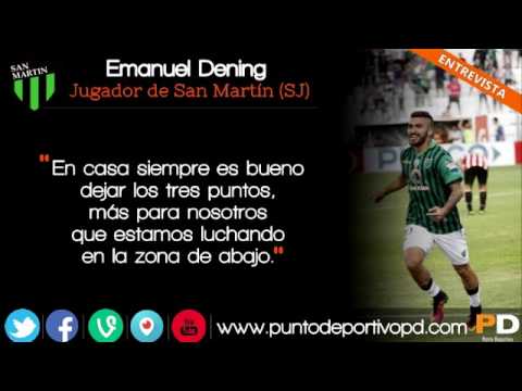 Entrevista a Emanuel Dening 29 de mayo de 2017