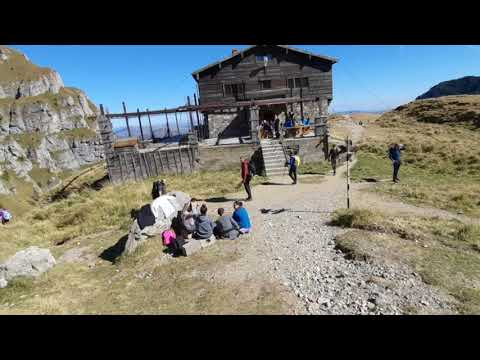 Vf. CARAIMAN 2384 m - brana  MARE CARAIMAN - cab. CARAIMAN 2025 m - JEPII MICI - BUSTENI 900 m