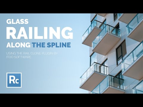 Creating PARAMETRIC Glass Railing Using Rail Clone Plugin in 3ds Max