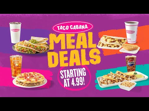 Meal Deals Starting at $4.99!