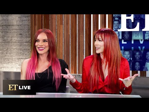 Pussycat Dolls Jessica Sutta and Carmit Bachar @ ET Live *Exclusive interview* @JessicaSuttaVEVO