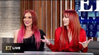 Pussycat Dolls Jessica Sutta and Carmit Bachar @ ET Live *Exclusive interview* @JessicaSuttaVEVO