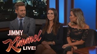 The Bachelor Nick Viall Awkwardly Reunites with Ex-Girlfriends Andi Dorfman and Kaitlyn Bristowe video