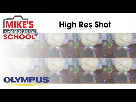Olympus Tech  |  High Res Shot Mode