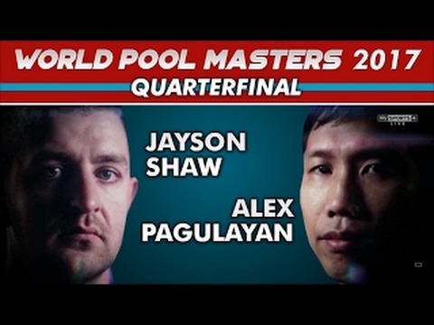 2017 World Pool Masters. Final David Alcaide (ESP) vs Jayson Shaw (SCO)