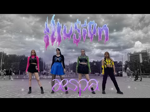 [KPOP IN PUBLIC | ONE TAKE] aespa (에스파) - Illusion (도깨비불) | Dance cover (커버댄스) By AhReally