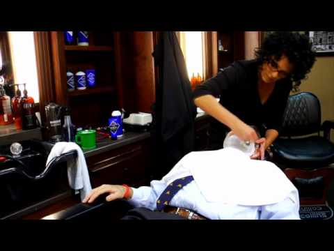 The Male Room - Hot Lather Shave