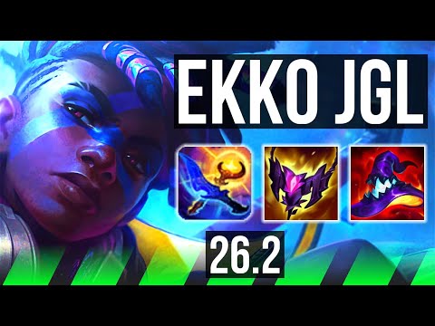 EKKO vs VOLIBEAR (JGL) | 44K damage | KR Master | 26.2