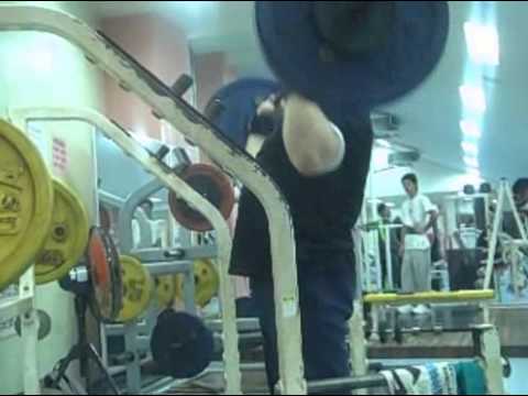 Jun 25 2014:   65kg Overhead Press x 8 Reps