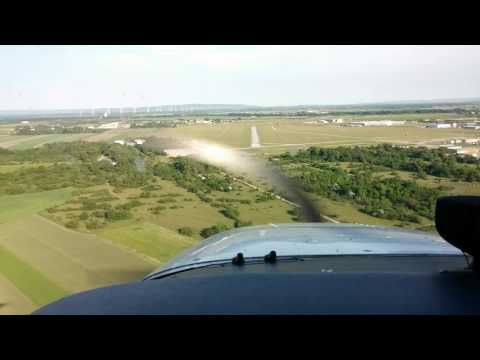 Landeanflug Bad Vöslau LOAV Cessna 172S