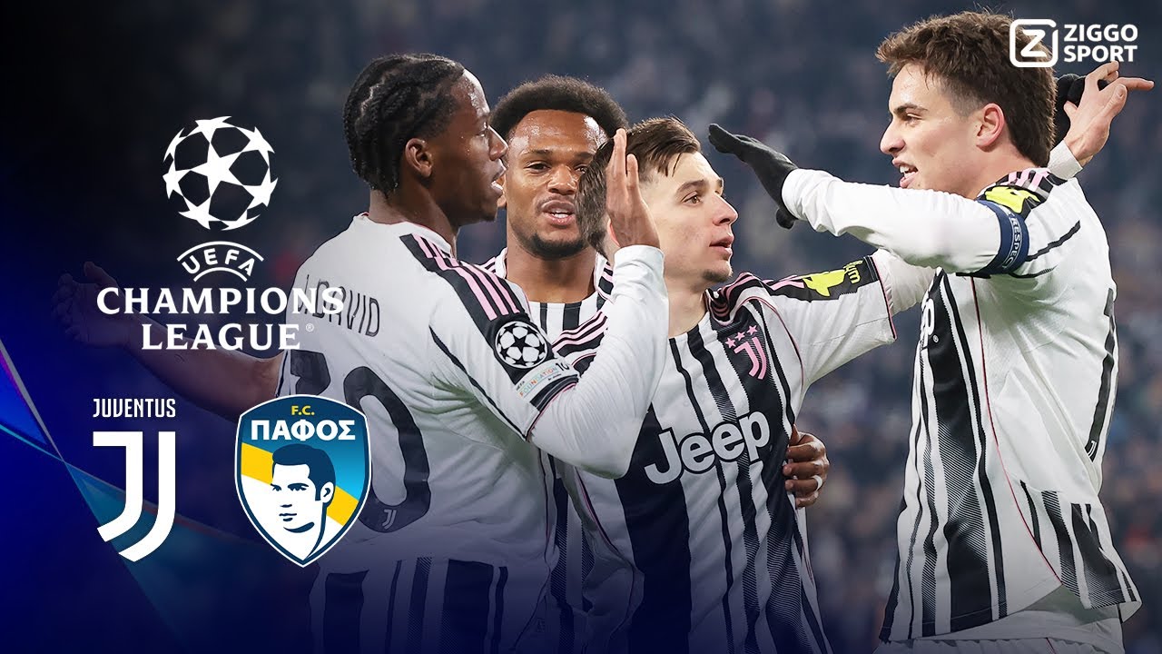 MCKENNIE SCHIET VANUIT MOEILIJKE HOEK FRAAI BINNEN!!🔥😱| Juventus vs Pafos | Champions League 25/26